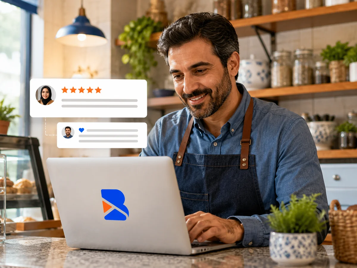 پاسخ حرفه‌ای صاحب کسب‌وکار به نظر مشتری