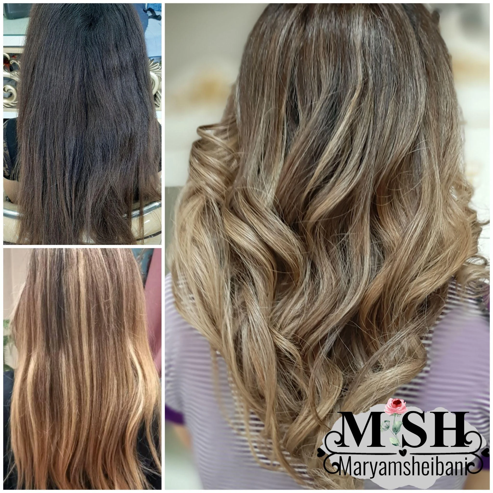 مرکز تخصصی رنگ و مش و کراتین بانوان