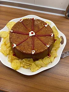 کیک تولد قاضی