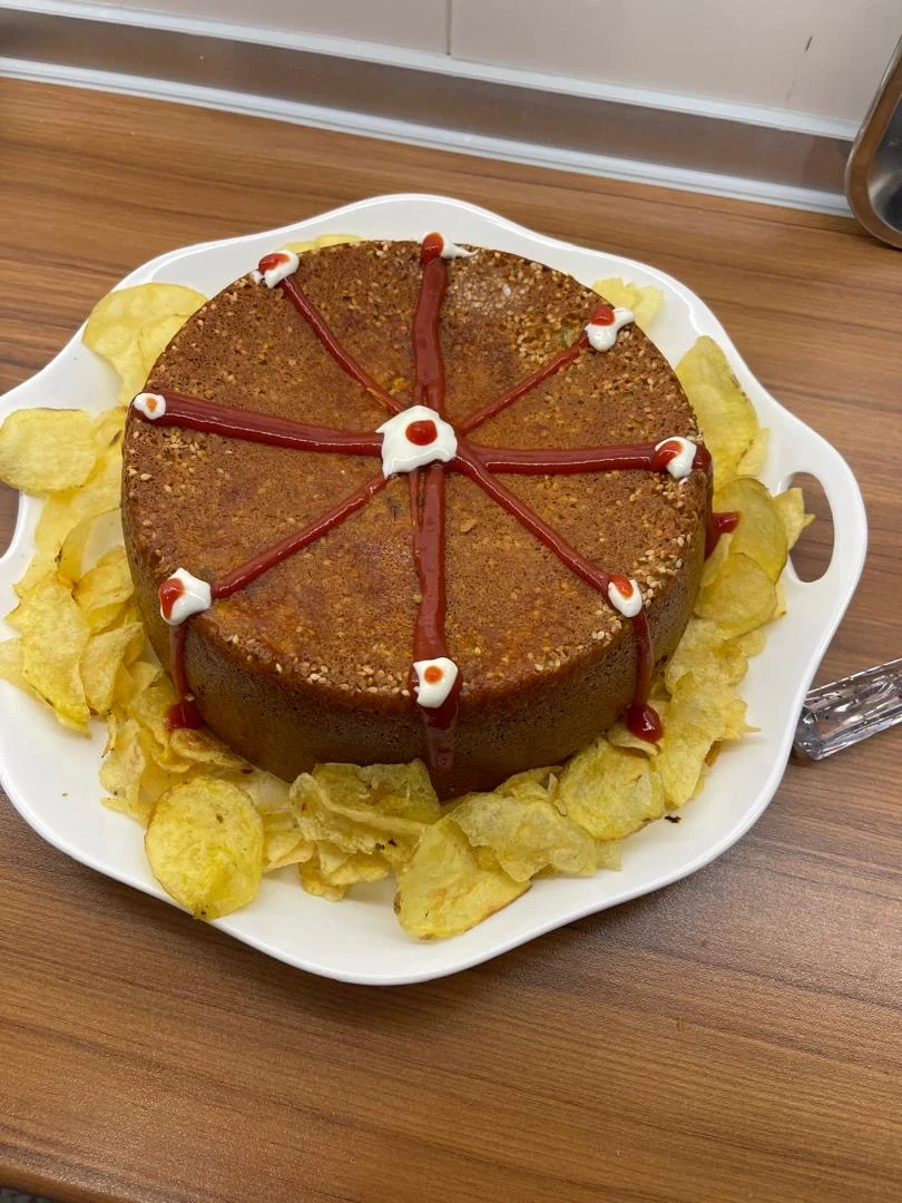 کیک تولد قاضی