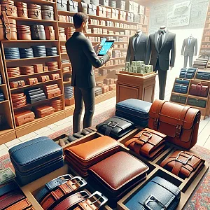 محصولات کیف و کفش چرمی آلماپوش