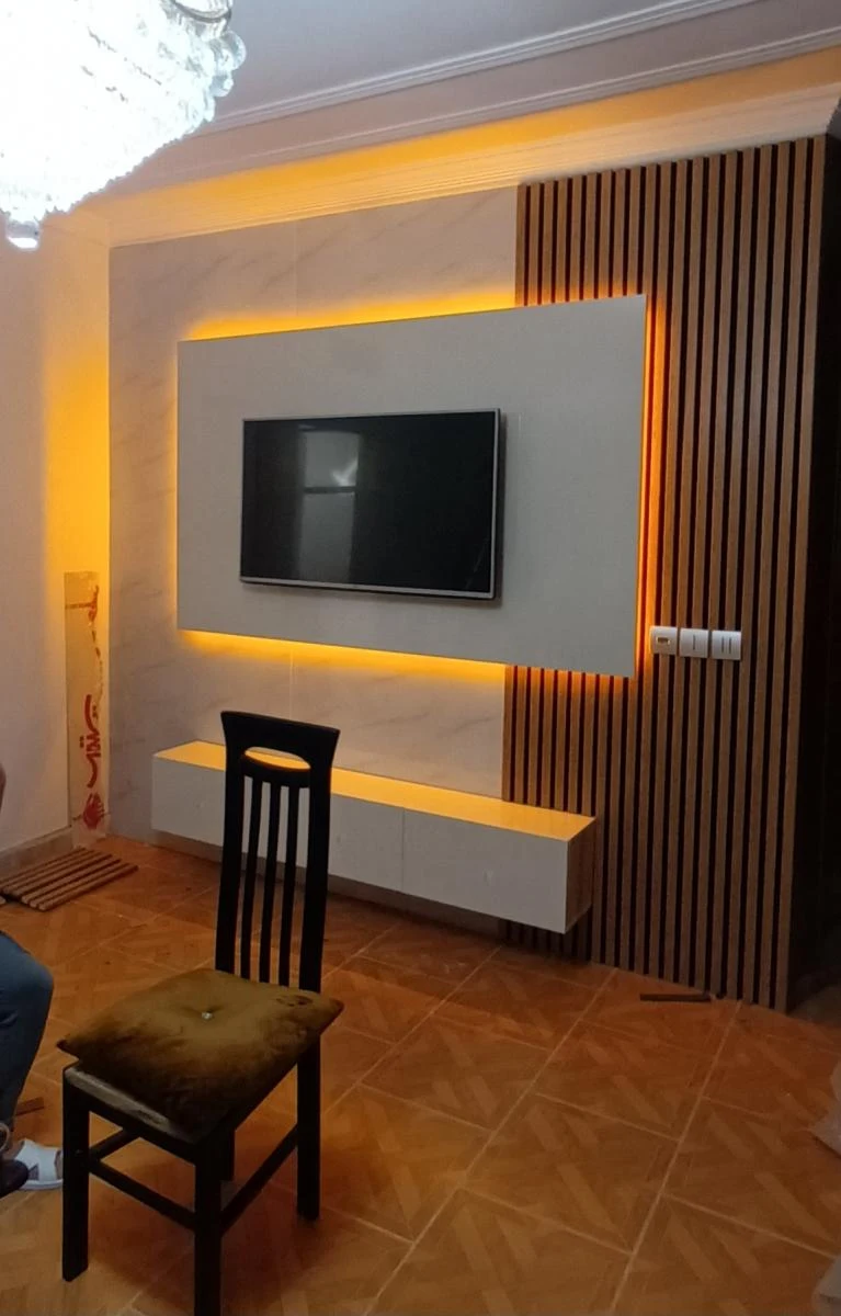کناف سقف کاذب دیوارپوششی تی وی وال - تصویر 2