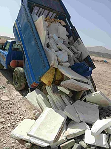 حمل نخاله ساختمانی حسینی