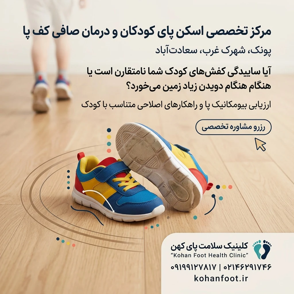 کلینیک کهن پا | اسکن پا و کفی طبی غرب تهران - تصویر 5