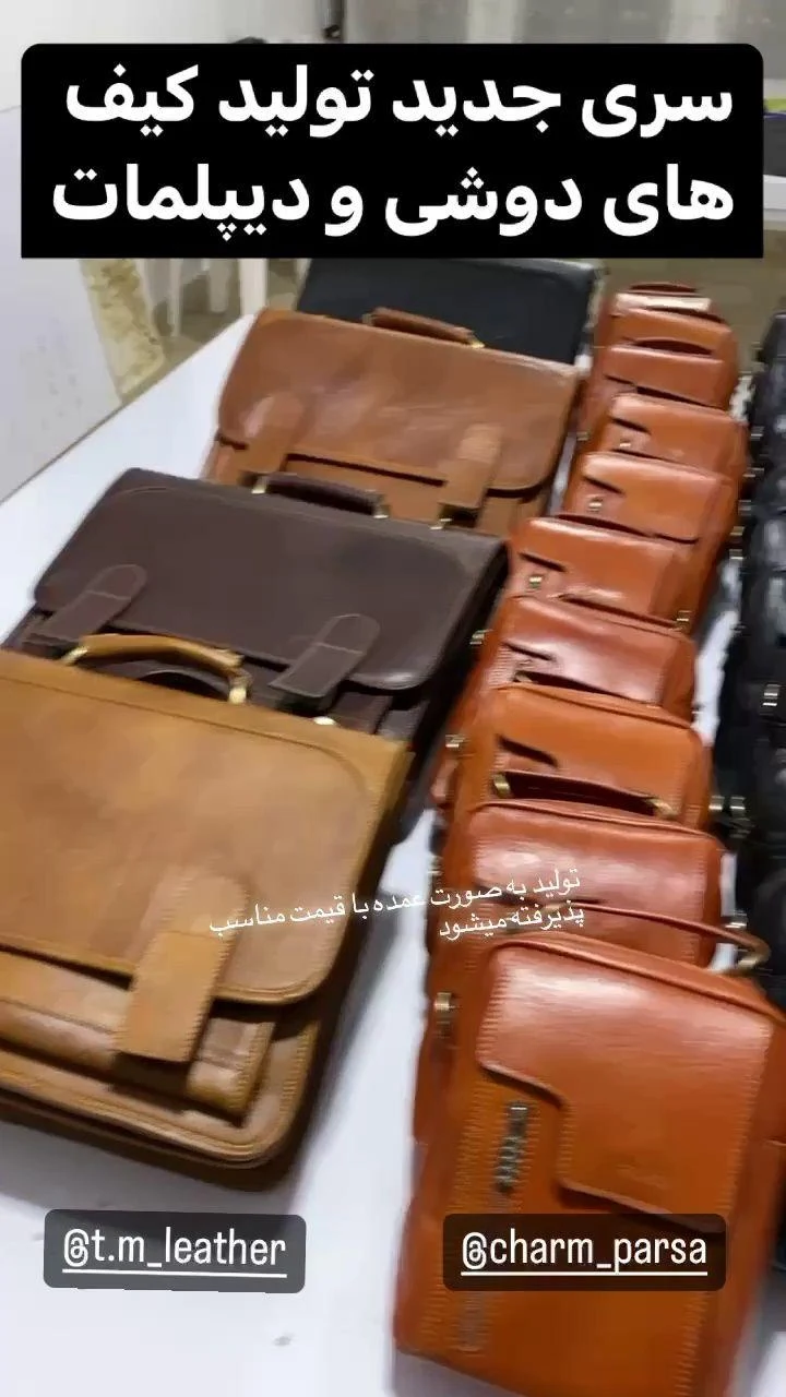 آموزشگاه تخصصی چرم درسا وتولیدی کیف چرم پارسا - تصویر 3