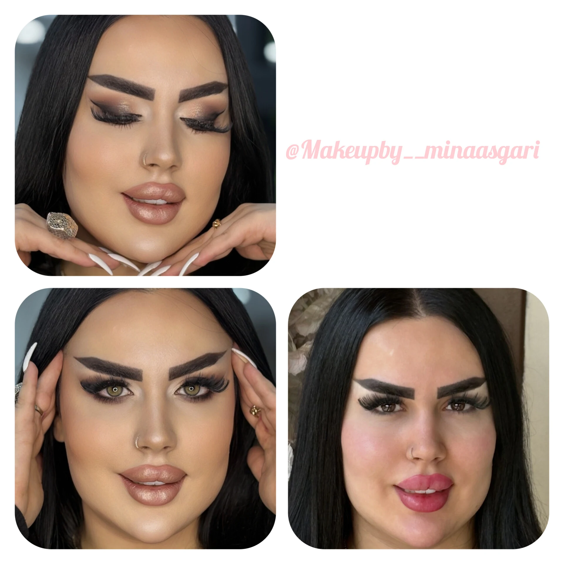 میکاپ لیفت مژه و ابرو مینا - تصویر 4