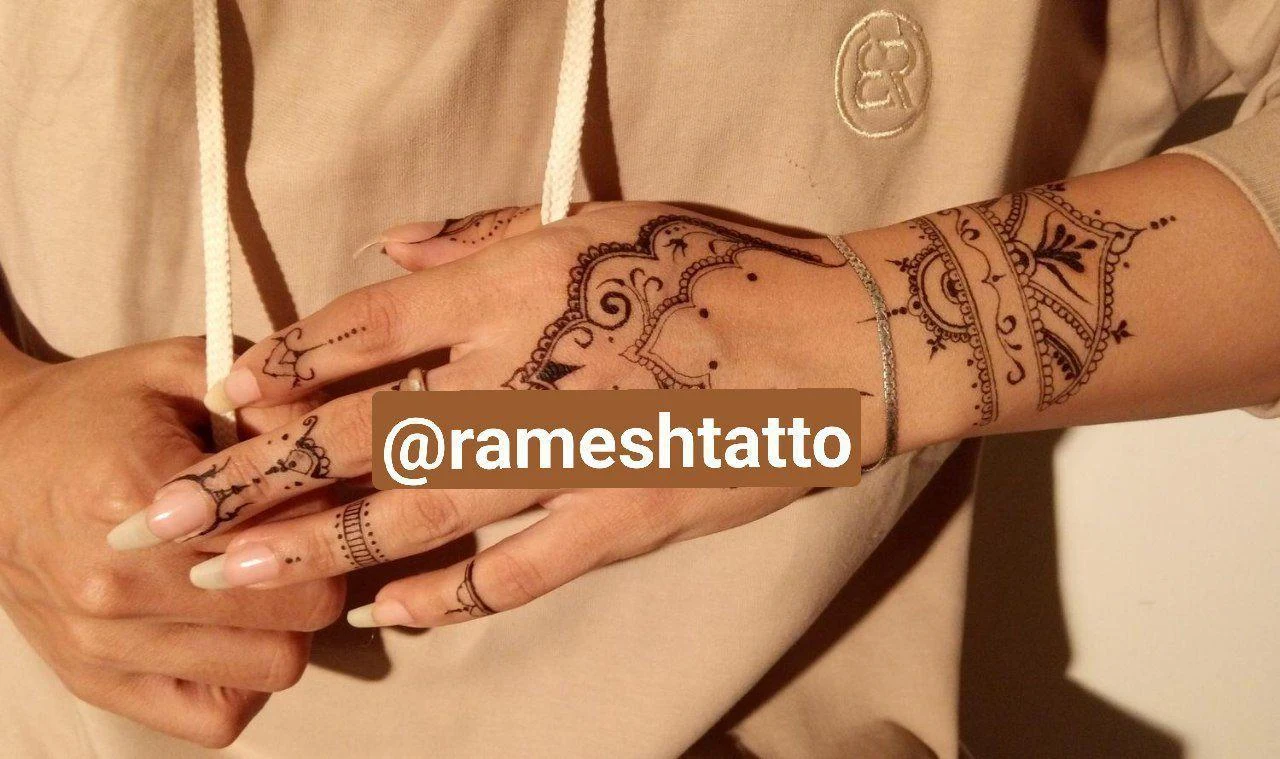 تتو موقت و تتو دائمی بدن(rameshtatto) - تصویر 5