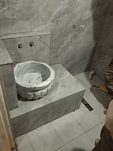 کاشی‌کاری و بازسازی در سلسبیل جنوبی