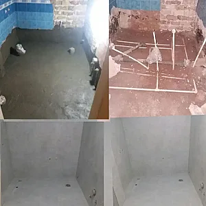 کاشی‌کاری و بازسازی در نازی‌آباد