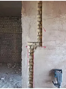 شیارزنی آب و برق خاک سفید