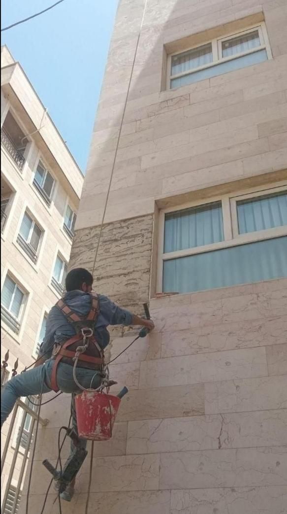 خدمات نمای ساختمان و کار در ارتفاع در جنت‌آباد مرکزی - تصویر 2