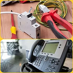 خدمات فوری برق و مخابرات در تبریز