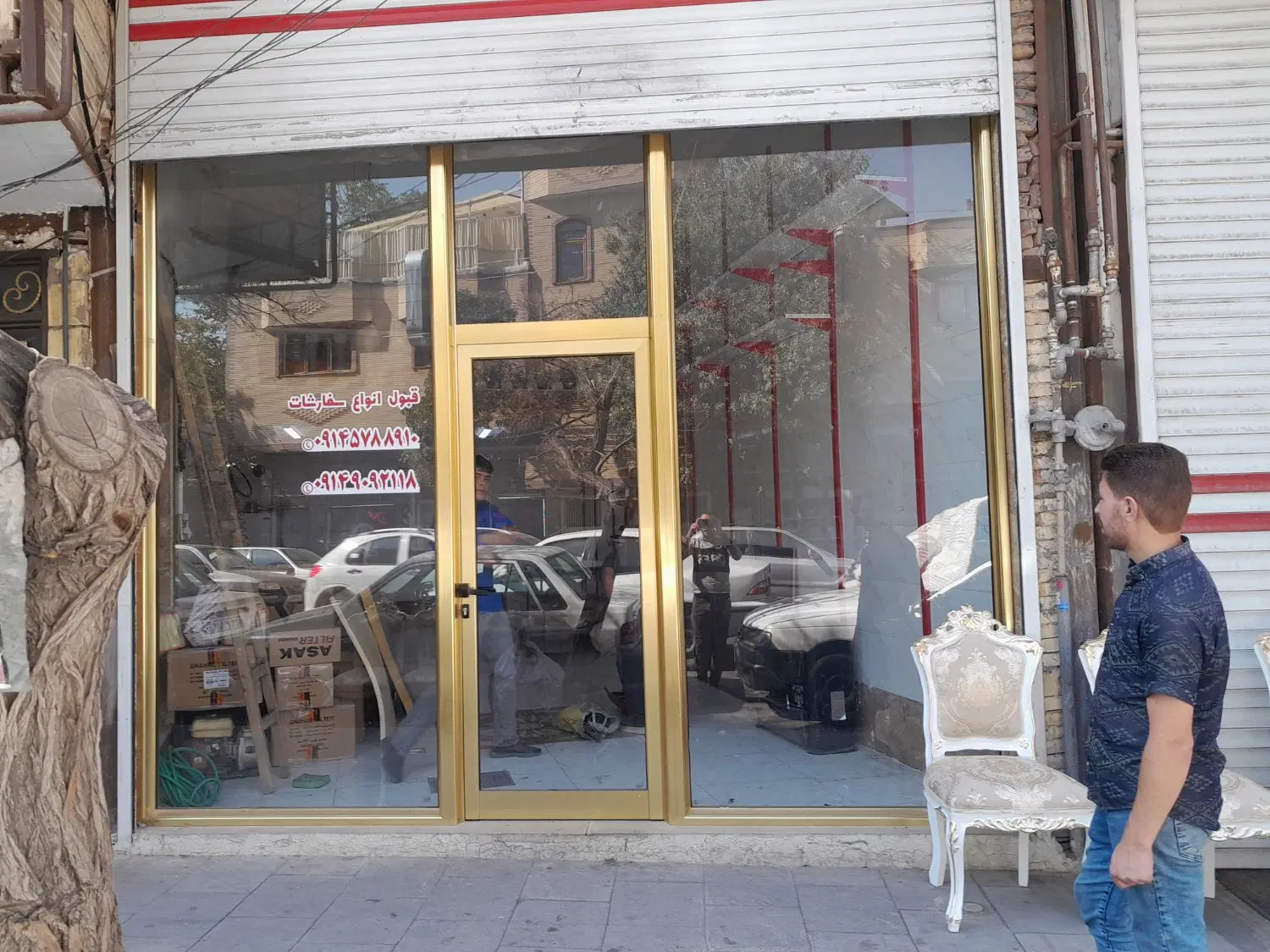 شیشه‌بری و نصب کرکره برقی اقساطی - تصویر 12