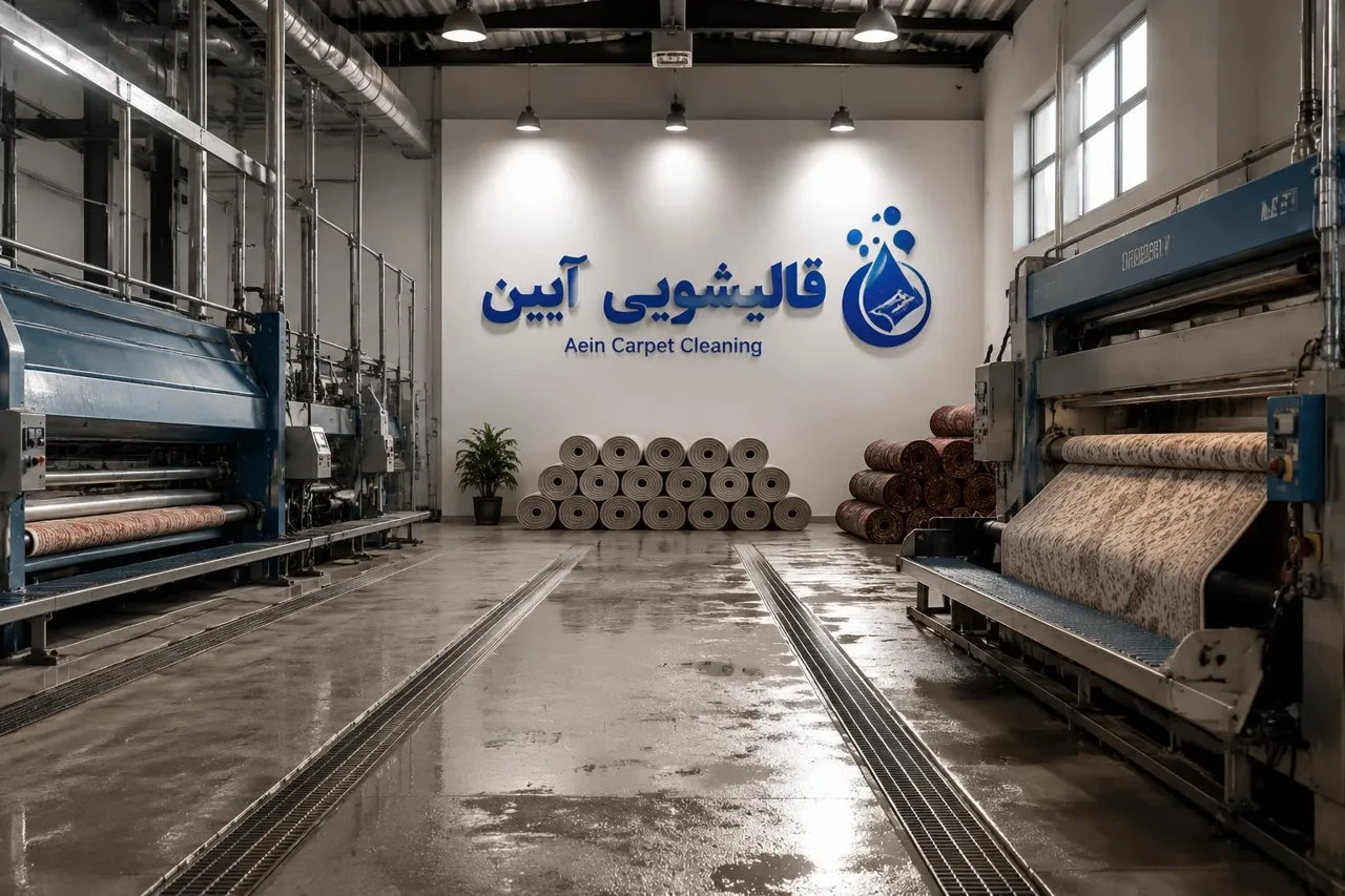 قالیشویی آئین دارنده لوح کیفیت (ممتاز)