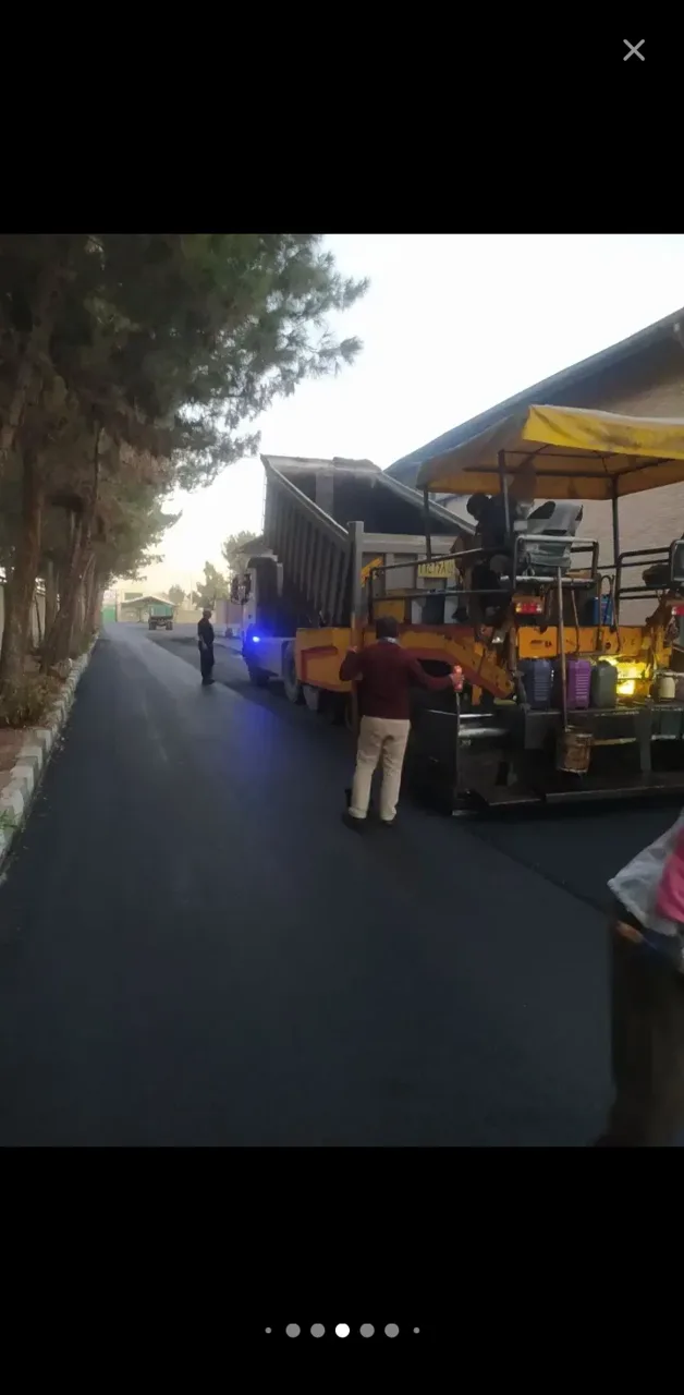 پارکینگ آسفالت تراشه ایزوگام. - تصویر 4