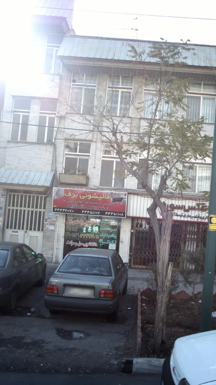 قالیشویی برف