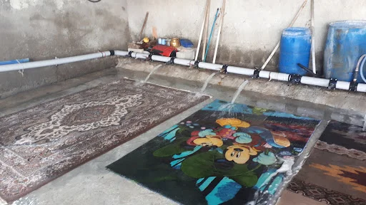 قالیشویی نمونه