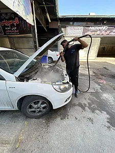 کافه کارواش نانو بخارتاپ سرویس