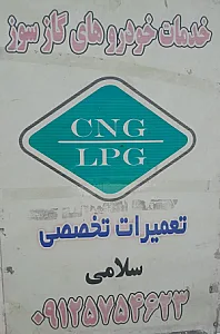خدمات خودروهای گازسوز سلامی