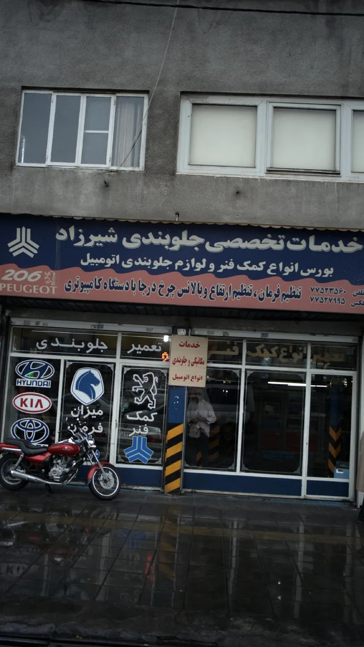 خدمات تخصصی جلوبندی شیرزاد