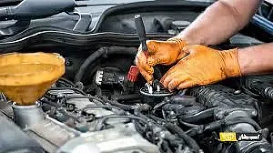 مکانیکی باطری سازی سیار و درب مغازه