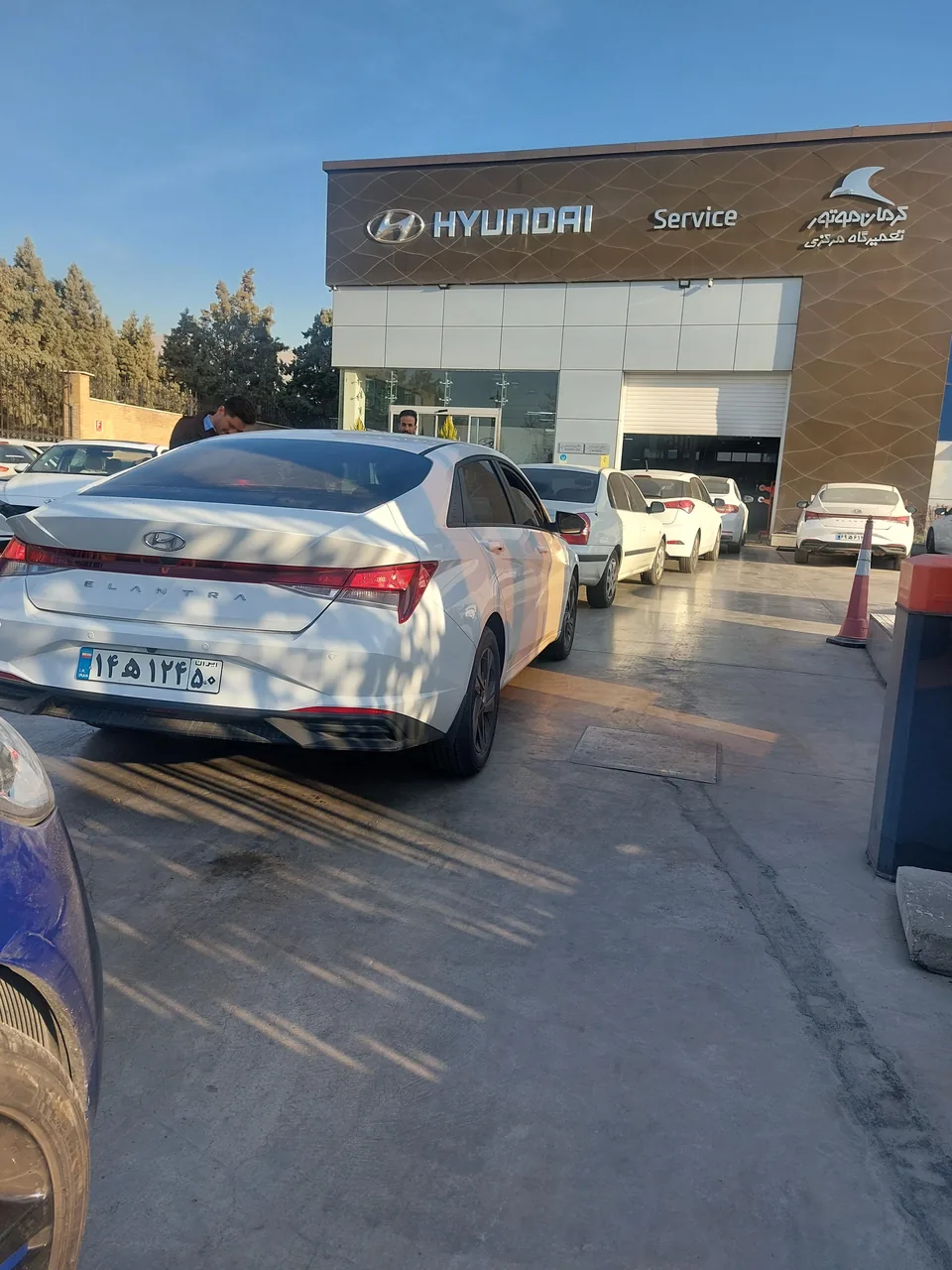 تعمیرگاه مرکزی هیوندا کرمان موتور