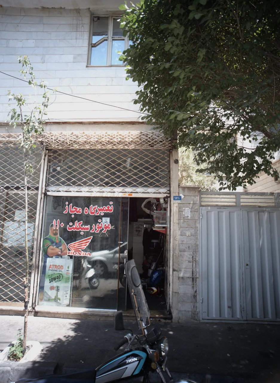 تعمیرگاه مجاز موتورسیکلت110