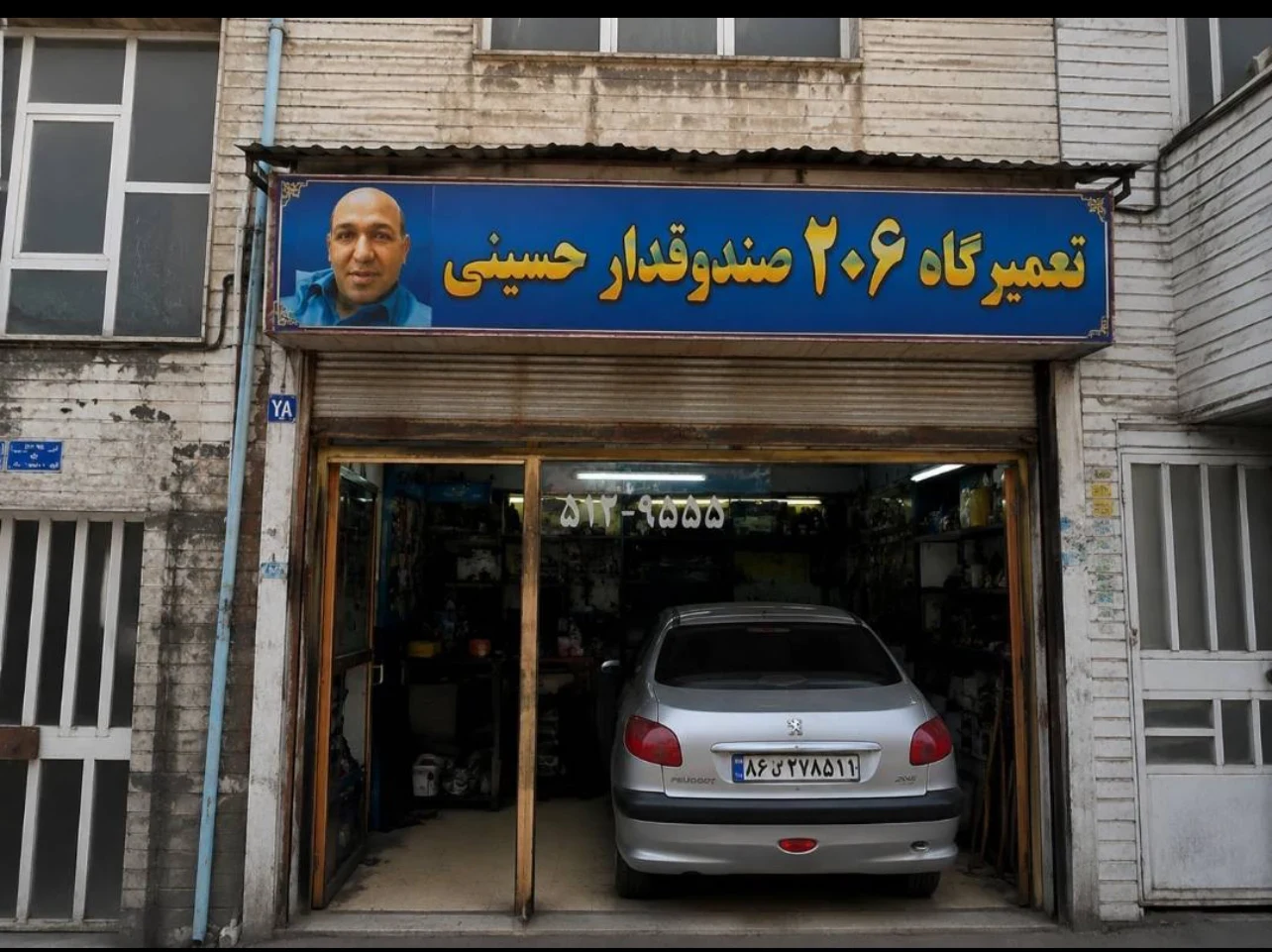 تعمیرگاه ۲۰۶ صندوقدار حسینی - تصویر 4