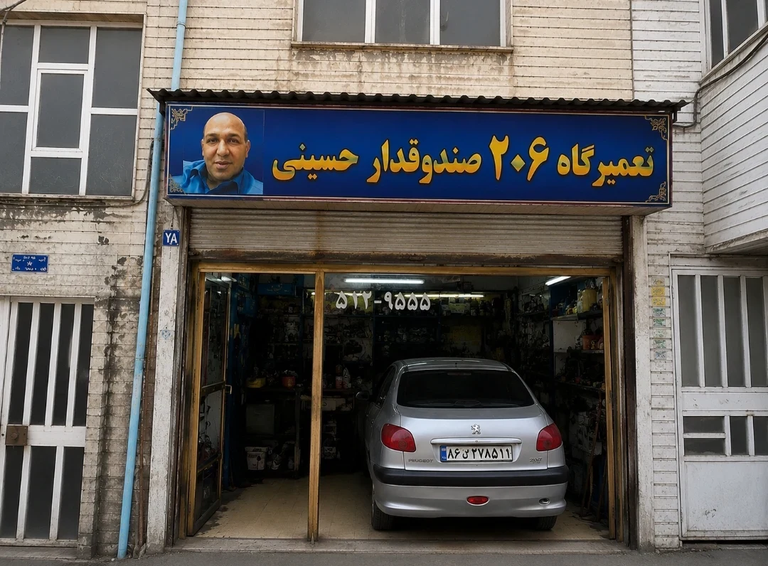 تعمیرگاه ۲۰۶ صندوقدار حسینی - تصویر 5