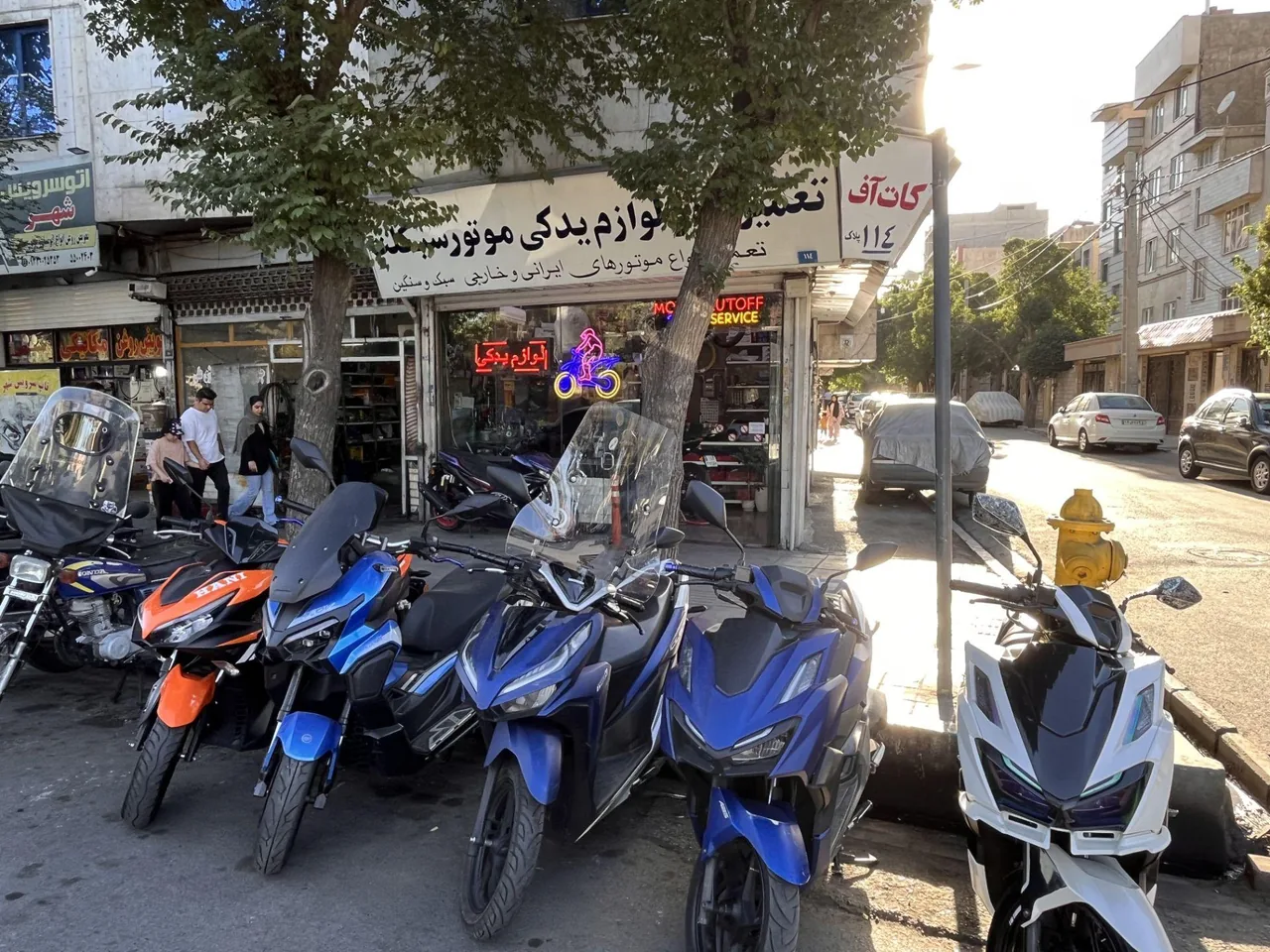 تعمیرگاه و لوازم یدکی موتورسیکلت کات آف - تصویر 4
