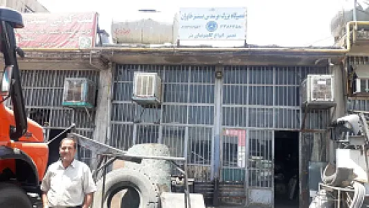 تعمیرگاه کامیون مرسدس بنز نیکبخت