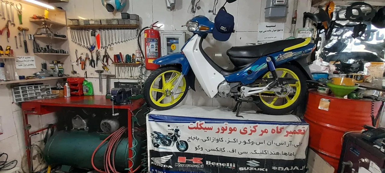 تعمیرگاه موتور سیکلت سعید - تصویر 2
