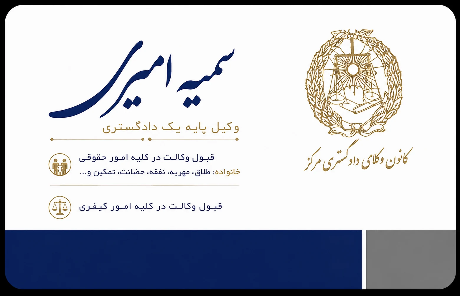 دفتر وکالت سمیه امیری