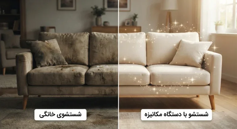 مبلشویی رشت، مبل شویی ایران زمین رشت