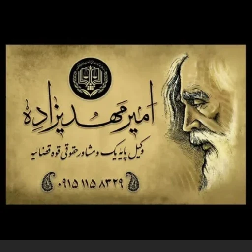 لوگوی امیر مهدی‌‌زاده وکیل پایه یک دادگستری و مشاور حقوقی قوه قضائیه