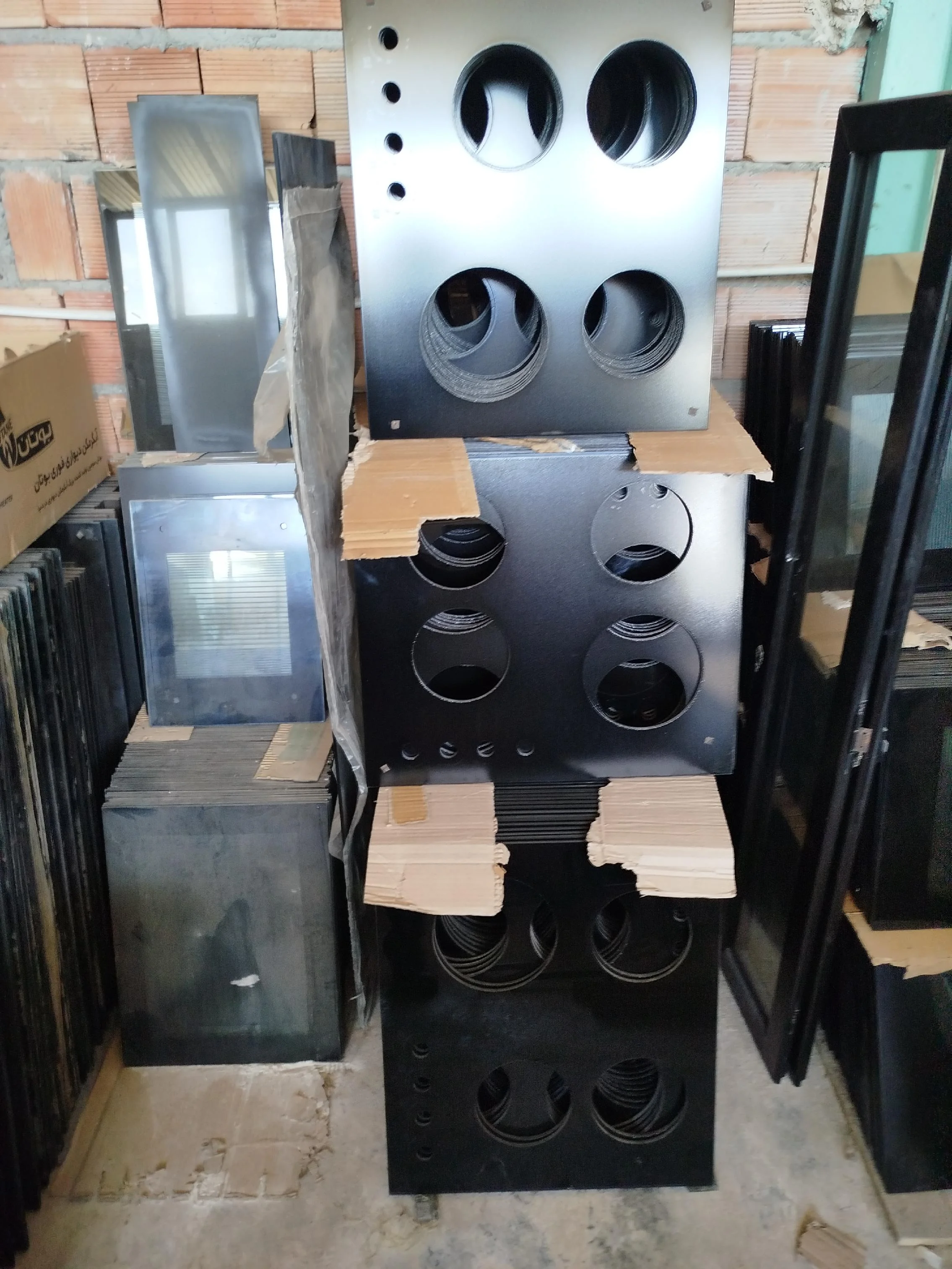 شیشه اجاق گاز یدک‌دنی