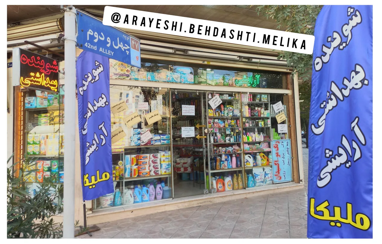 فروشگاه محصولات شوینده و بهداشتی