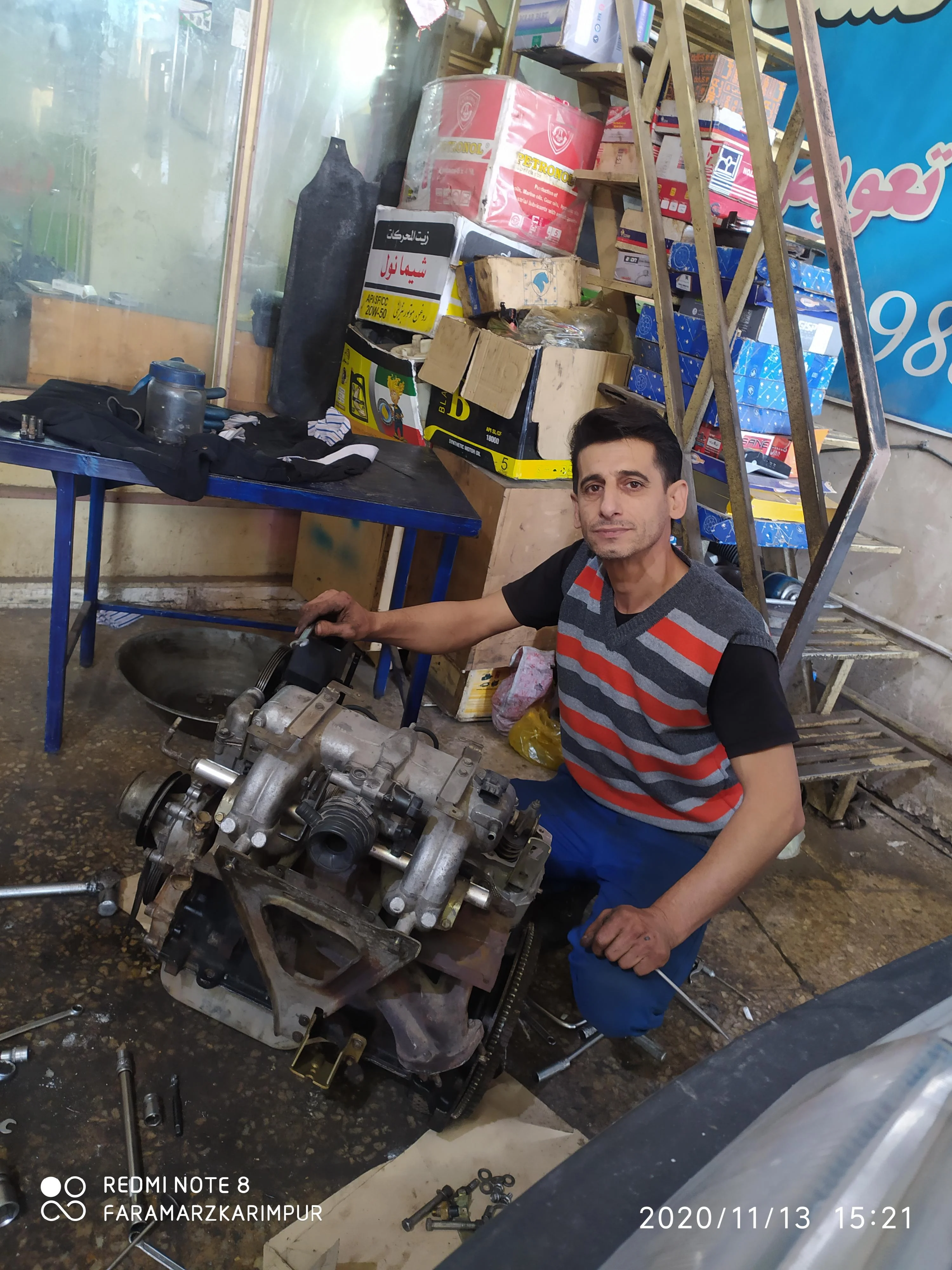 تعمیرگاه پژو فرانس فرامرز کریم‌پور