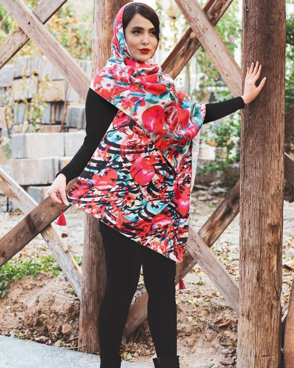 شال و روسری چارقد