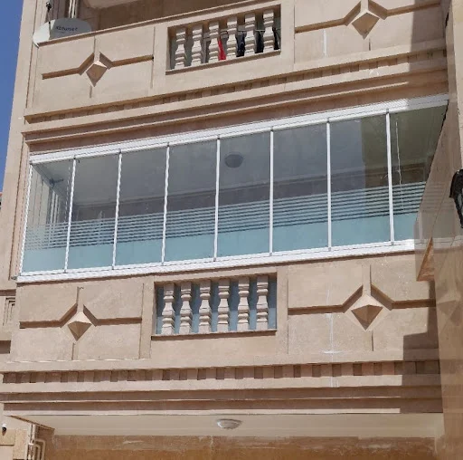 بالکن شیشه ای سهند جام تبریز