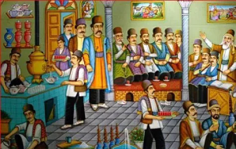 کافه چایخانه سنتی آبگوشت قاجار
