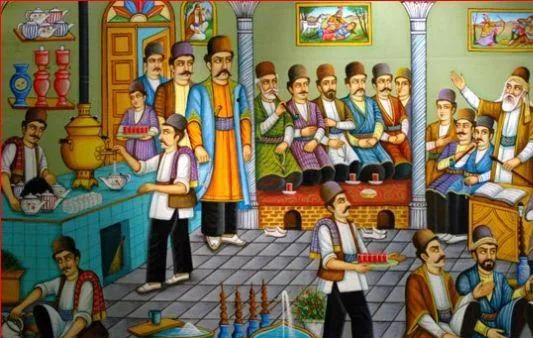 کافه چایخانه سنتی آبگوشت قاجار