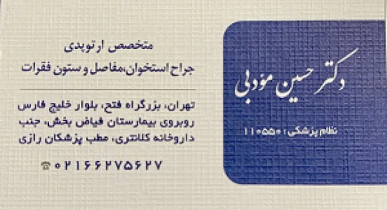 دکتر حسین مودبی