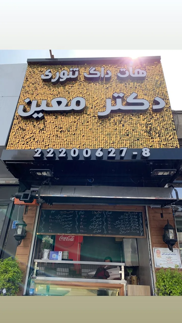 هات داگ تنوری دکتر معین