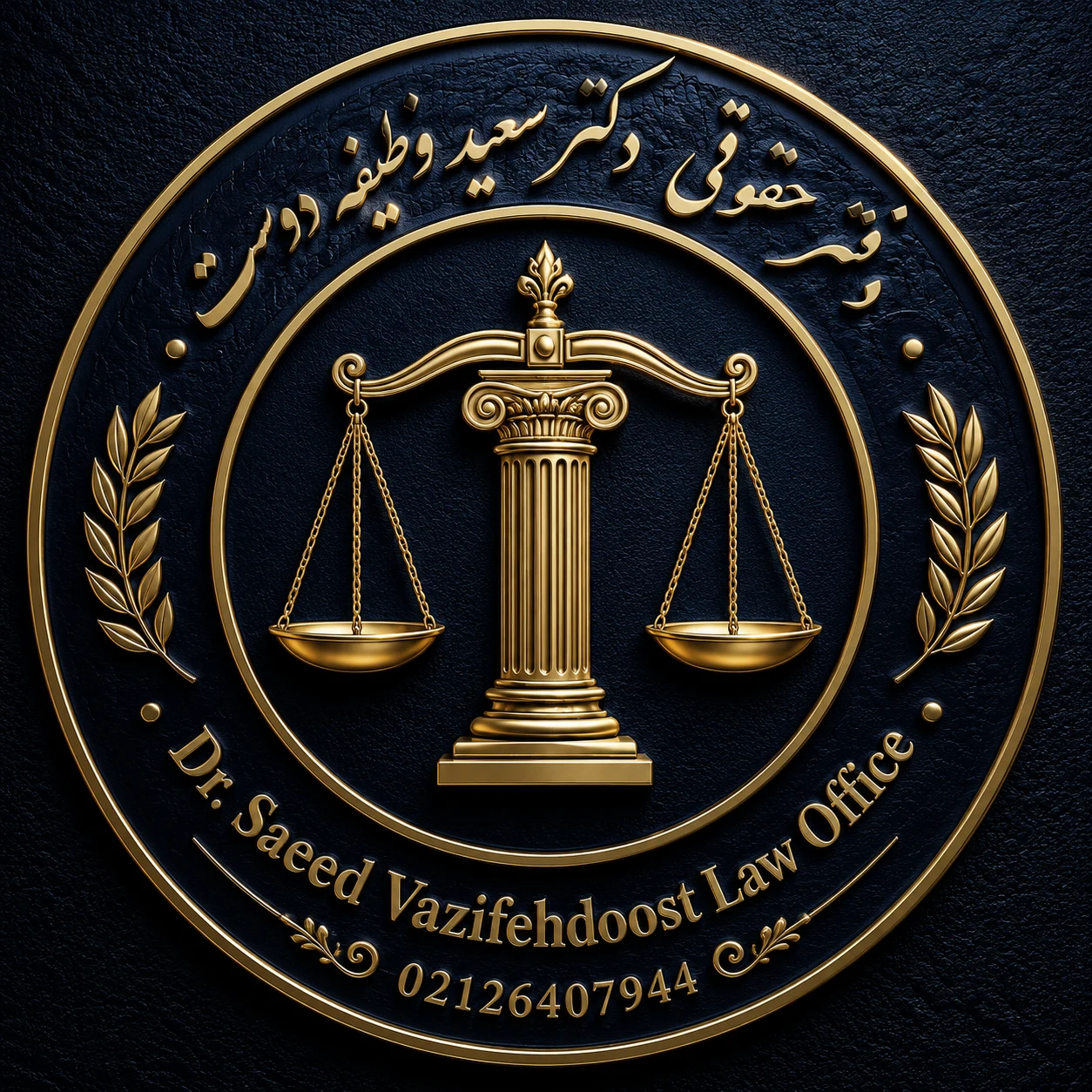 لوگوی دفتر وکالت دکتر سعید وظیفه دوست