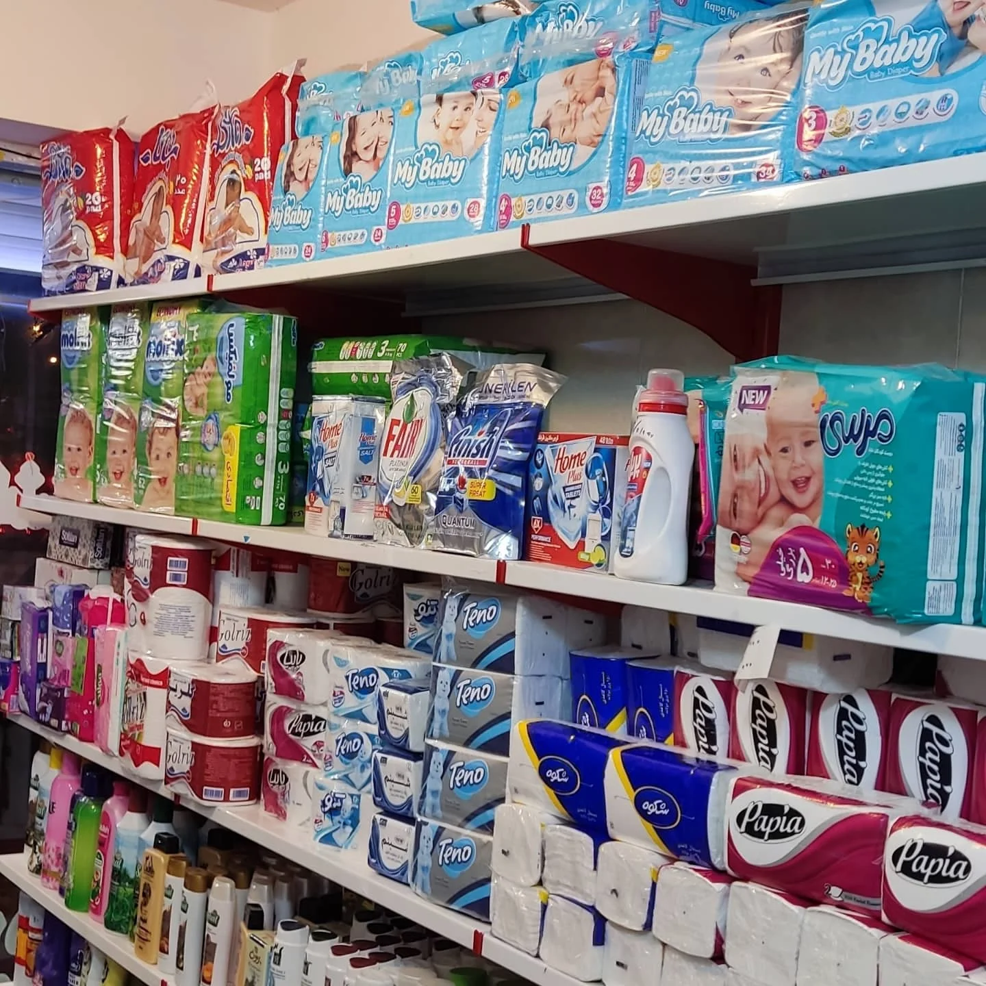 فروشگاه شوینده بهداشتی نی نی گل