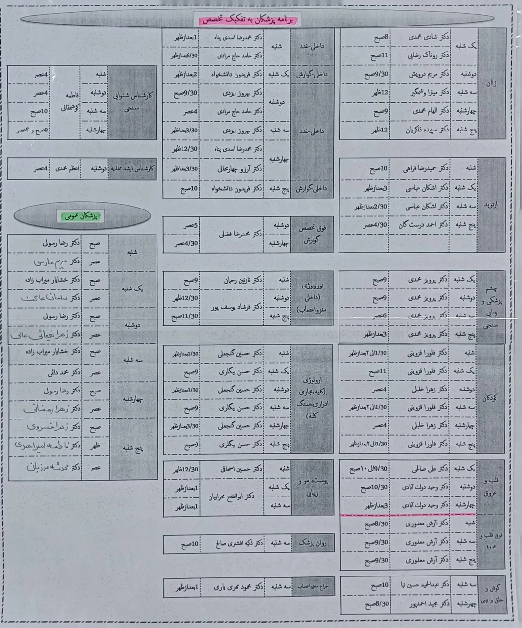 درمانگاه خیریه ارشاد