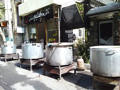 آش حلیم سنتی ما