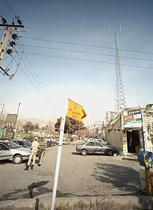 ساندویچ فلافل قائم