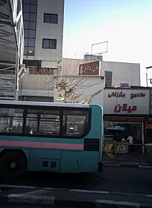 ساندویچ برگر زغالی میلان
